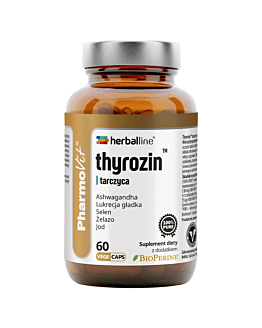PharmoVit Herballine Thyrozin Tarczyca Kapsułki roślinne