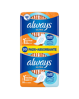 Always Ultra Normal Plus Duo assorbenti 2x10 20 pz