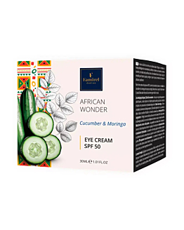 Famirel Wonder World - Krem pod oczy z ogórkiem i moringą SPF 50 - African Wonder 30ml