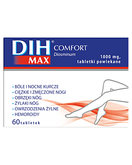 DIH Max Comfort 1g, tabletki, 60 szt.