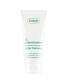 Ziaja Oczyszczanie Liście Manuka Pasta do Głębokiego Oczyszczania