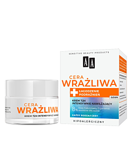 AA Pelle Sensibile crema intensamente idratante 72h per il giorno 50 ml
