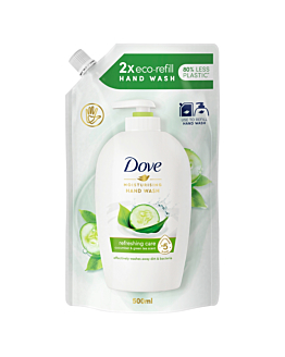 Dove Mydło w płynie Fresh Refill, 500 ml