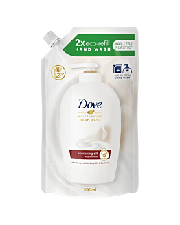 Dove Mydło w płynie Silk Refill, 500 ml