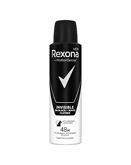 Rexona Deo Spray Invisible Black&White