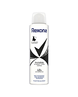 Rexona Deo Spray Invisible Black&White