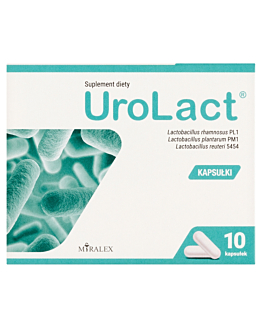 UroLact, Doustny probiotyk urologiczny, Kapsułki