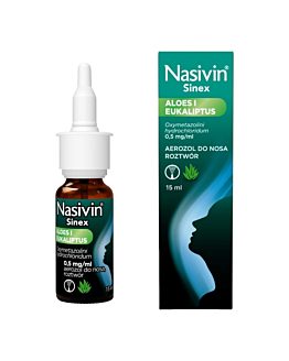 Nasivin Sinex Aloes i Eukaliptus 500 mcg/ml aerozol