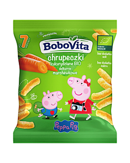Bobovita BIOChrupeczki Kukurydzianko - Marchewkowe