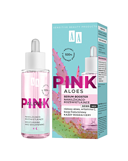 AA Aloes Pink Serum-booster nawilżająco-rozświetlający