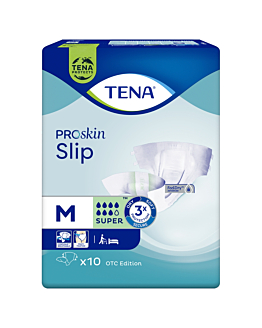 Tena Slip ProSkin Super Pannoloni per adulti, 73-122 cm, Taglia M