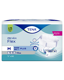 Tena Flex ProSkin Plus, Pannoloni per Adulti, 71-102 cm, Taglia Medium 30 pz