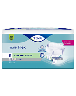 Tena Flex ProSkin Super, Pieluchomajtki dla dorosłych, 61-87cm, Small