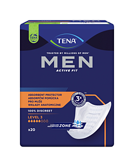 Tena Men Active Fit Level 3, Wkładki na nietrzymanie moczu dla mężczyzn