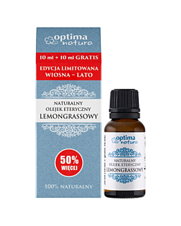 Optima Natura Naturalny olejek eteryczny Lemongrassowy 10 ml