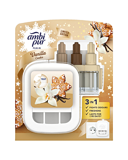 Ambi Pur 3Volution Eletryczny Odświeżacz powietrza Vanilla Cookie 20 ml