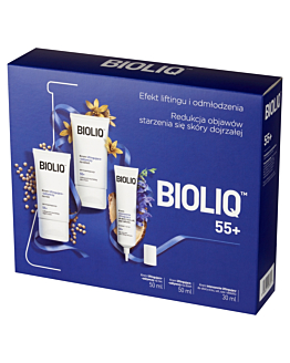 Bioliq Zestaw Kosmetyków 55+ Krem liftingujący na dzień + Krem na noc + Krem pod oczy
