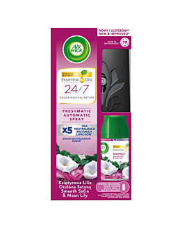 Air Wick Freshmatic Księżycowa Lilia Otulona Satyną Komplet