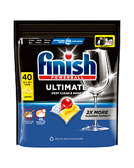 Finish Quantum Ultimate Kapsułki cytrynowe, 40 szt.