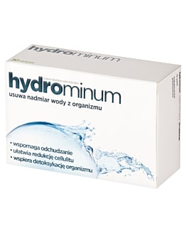 Hydrominum, Suplement diety wspomagający usuwanie nadmiaru wody z organizmu, Tabletki
