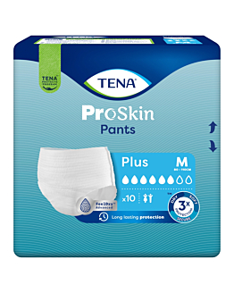 Tena ProSkin Pants Plus Majtki chłonne Rozmiar M, 10 sztuk