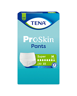 Tena Pants ProSkin Super Majtki chłonne Rozmiar M, 30 sztuk