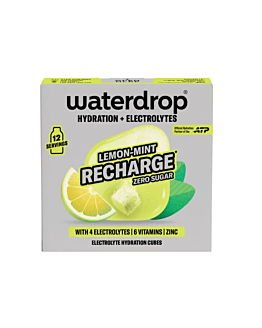 Waterdrop Microlyte LEMON-MINT RECHARGE Kostki elektrolitowe do przygotowania napoju, Cytryna i mięta, 12 szt.