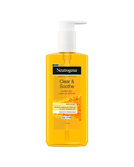 Neutrogena Clear & Soothe Micelarny Żel do demakijażu z kurkumą 