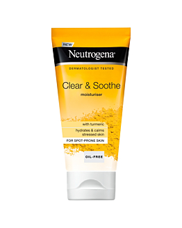 Neutrogena Clear & Soothe Krem do twarzy z kurkumą 