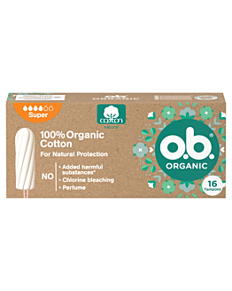 o.b. Organic Tampony Super