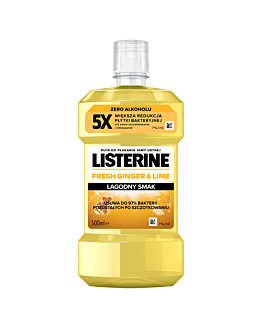 Listerine Ginger & Lime, Płyn do płukania Jamy Ustnej
