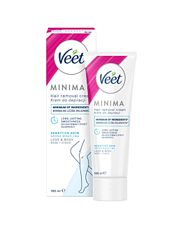 Veet Krem do Depilacji z Olejkiem Migdałowym (5Min) Skóra Wrażliwa