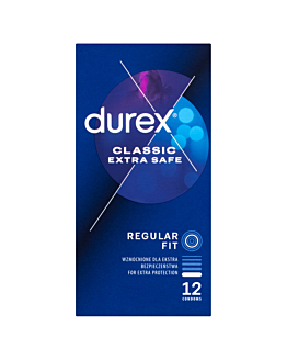 Durex Extra Safe preservativi, 12 pz