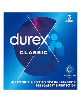 Durex Classic preservativi 3 pz