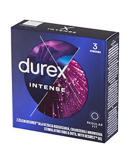 Durex Intense Prezerwatywy, 3 szt.