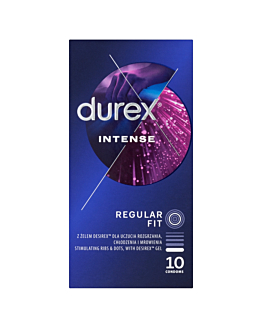 Durex Intense Prezerwatywy, 10 szt.
