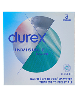 Durex Prezerwatywy Invisible Close Fit 