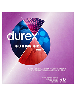 Prezerwatywy Durex Surprise 40 szt.
