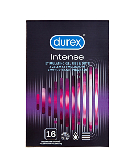 Durex Intense Prezerwatywy, 16 szt.