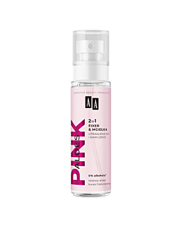 AA Aloes Pink Spray Fissante e Idratante per Make-up 2 in 1 100 ml