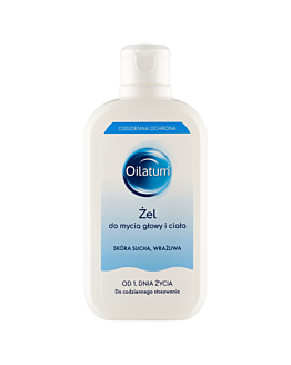 Oilatum Codzienna Ochrona Żel do mycia głowy i ciała 400ml