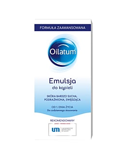Oilatum Formuła Zaawansowana Emulsja do kąpieli 400ml