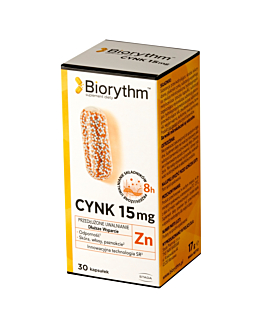 Biorythm Cynk 15 mg, Kapsułki