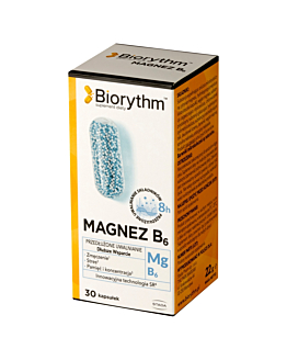 Biorythm Magnez B6, Kapsułki