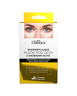 L'biotica Patch Contorno Occhi Illuminanti con Particelle d'Oro 3x2 pz