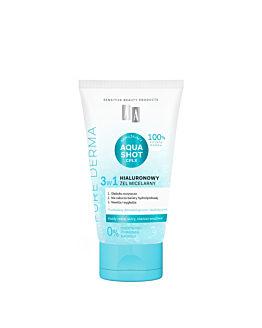 AA Pure Derma Hialuronowy żel micelarny 3w1