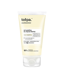 Tołpa Authentic Żel-peeling do mycia twarzy