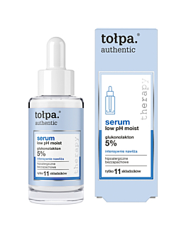 Tołpa Authentic Low pH Moist Silnie nawilżające serum do twarzy