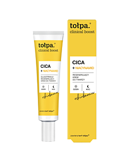 Tołpa Clinical Boost Cica+ Niacynamid Długotrwale regenerujący krem do twarzy