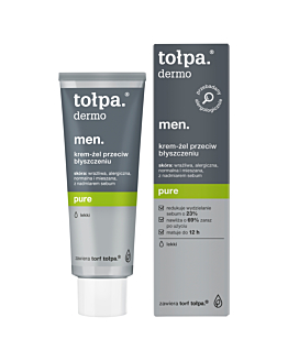 Tołpa Men 20+ Matujący krem-Żel Nawilżający